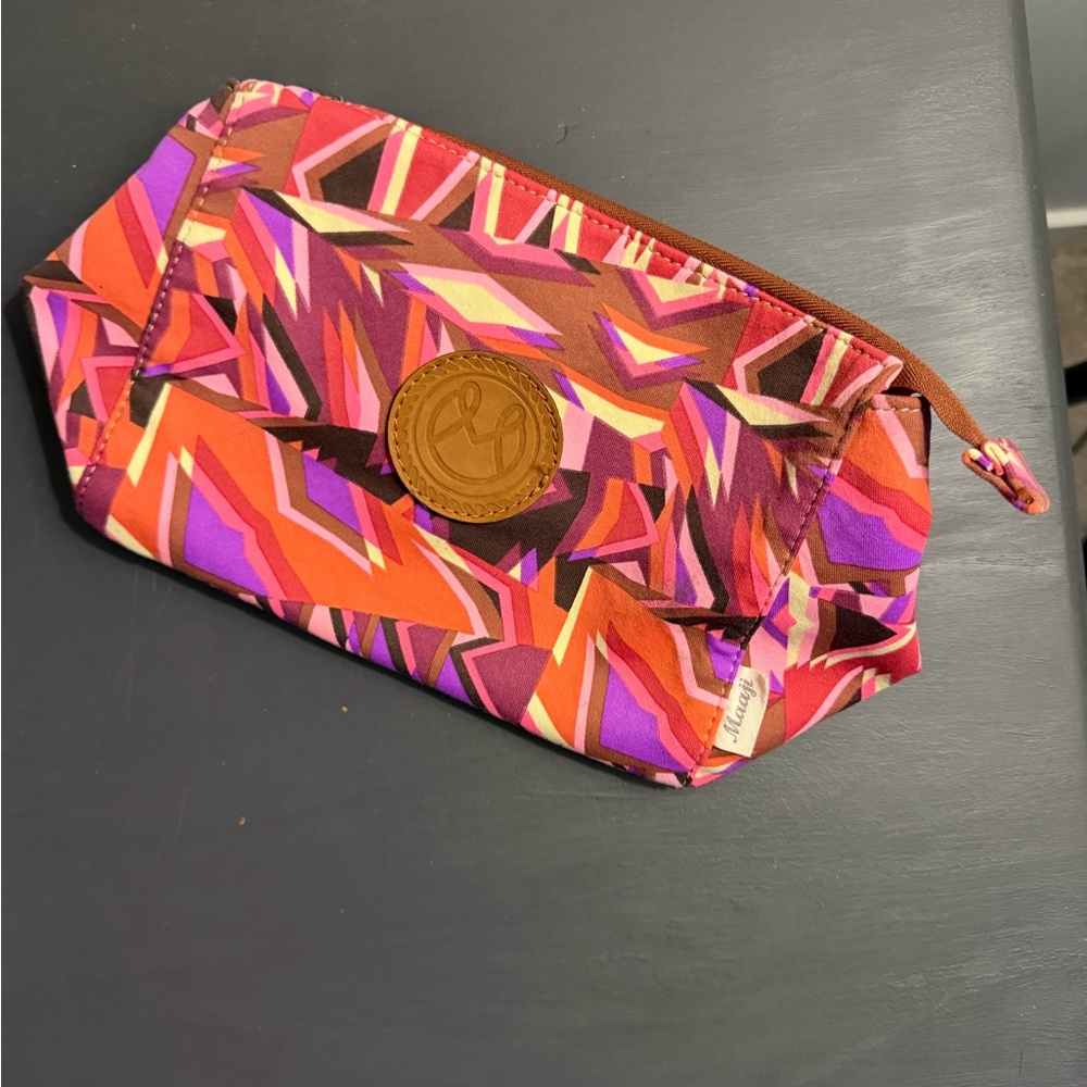 Colorful Geometric Women's Toiletry Pouch